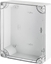 Picture of Elektro-Plast INDUSTRIAL Puszka hermetyczna n/t 270x220x106mm IP65 szara, pokrywa transparentna 2719-01