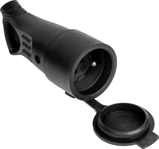 Изображение Elgotech Gniazdo bryzgoszczelne z uchwytem i uziemieniem IP44 G-10GU