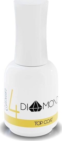 Picture of Elisium Diamond Liquid nabyszczacz do manicure tytanowego 4 Top Coat 15ml
