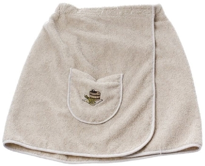 Изображение EMBROIDERED SAUNA APRON (55X140 CM)