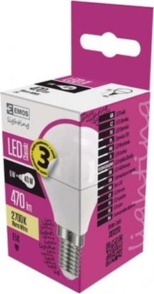 Picture of Emos arówka LED 6W E14 470lm 2700K BLOBE CLASSIC ZQ1220