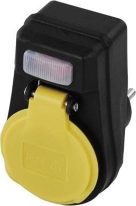 Изображение Emos Gniazdo Emos P00271 IP44 czarno-óte