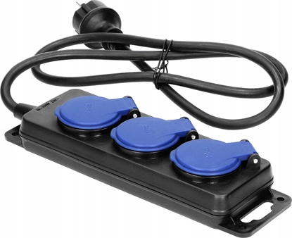 Изображение Energizer ORNO EXTENSION CABLE WORKSHOP 3x SOCKET 3m IP44 H05RR-F 3x1.5