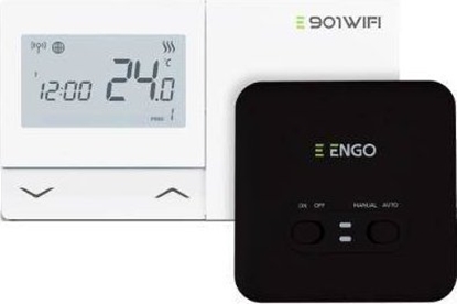 Picture of Engo Regulator temepratury odbiornik WiFi ENGO E901WIFI bezprzewodowy natynkowy 932322661