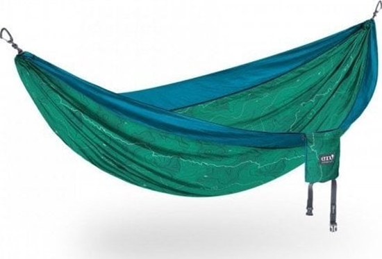 Picture of Eno DoubleNest Print - Giving Back, Topo PCT/ Teal