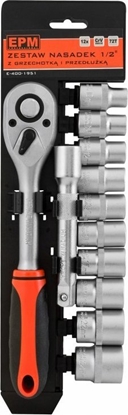 Attēls no EPM tool set 1/2'' socket wrench set 12 PIECES