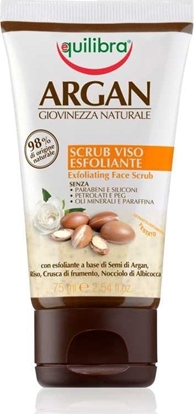 Picture of Equilibra Zuszczajcy peeling do twarzy Argan 75 ml