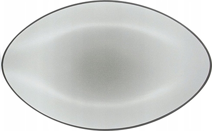 Picture of EQUINOXE Talerz owalny 35x22,3 cm, szary