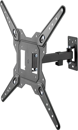 Изображение Equip 650412 televizora stiprinājums 139,7 cm (55") Melns