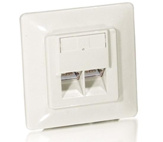 Picture of Equip Cat.5e German Modular Outlet Set