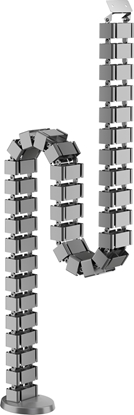 Изображение Equip 650860 vadu organizētājs Galds Kabeļa uzmava Pelēks 1 pcs