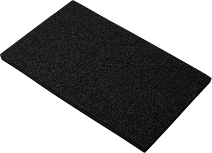 Attēls no ESD-skumgummi (L x B x H) 353 x 253 x 10 mm kan aflede ESD Bogstavkode: D Wolfgang Warmbier