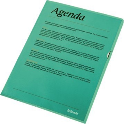 Изображение Esselte Esselte 54838, A4, Polypropylene (PP), Green, Portrait, 220 mm, 1 mm