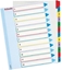 Изображение Esselte Przekadki do segregatora A4 Mylar ze stron opisow 1-12 numeryczne (10K200B)