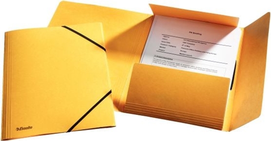 Picture of Esselte Teczka z gumk naron A4 preszpanowa óty (10K017M)