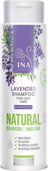 Picture of Essentials Lavender Shampoo naturalny szampon lawendowy do wosów przetuszczajcych si 200ml