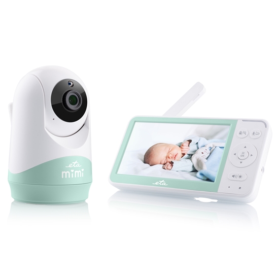 Picture of ETA | Baby Monitor | 530690000 MIMI | Flexible camera | White/Green