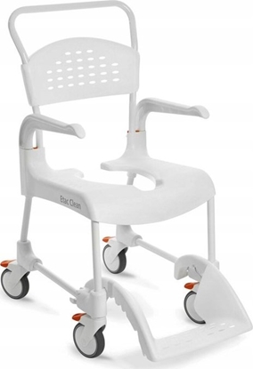 Attēls no Etac Clean wózek toaletowo-prysznicowyszer/wys. siedziska 48X49 cm. kol. nienybiay