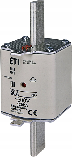 Picture of Etipo Wkadka topikowa zwoczna Eti 004185237 Kombi NH2 GG 50A/500V