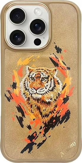 Picture of Etui Nimmy Tygrys do iPhone 16 Pro Max    jasnobrzowy