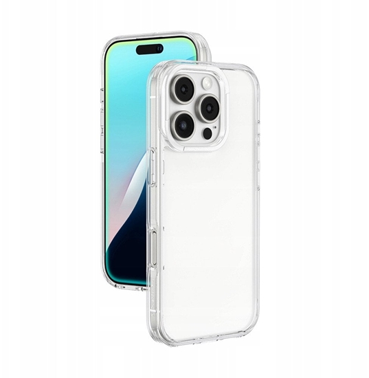Изображение Etui silikonowe AMAZINGTHING Minimal Case do iPhone 16 Pro Max - przezroczyste