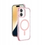 Изображение Etui silikonowe AMAZINGTHING Omni Mag Case do iPhone 16 Plus - ciemnoróowe