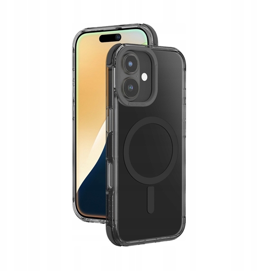 Изображение Etui silikonowe AMAZINGTHING Omni Mag Case do iPhone 16 Plus - czarne