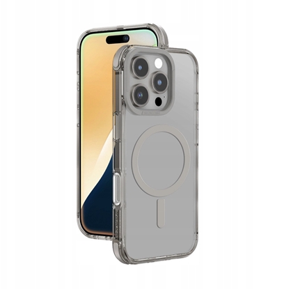 Изображение Etui silikonowe AMAZINGTHING Omni Mag Case do iPhone 16 Pro Max - szare