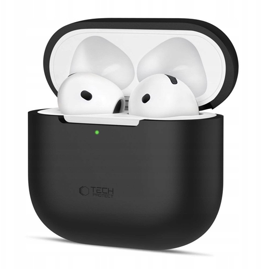 Изображение Etui Tech-Protect Silicone Apple AirPods 4 Black