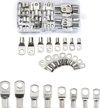 Изображение Eurokomp Zakoczenia kablowe zestaw 60szt. E6215