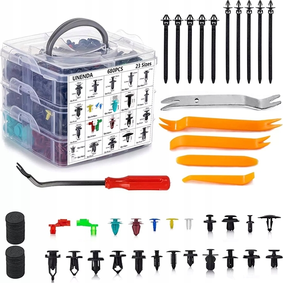 Изображение Eurokomp Zestaw spinek samochodowych 726 el. E6147