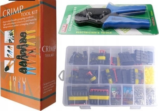 Изображение Eurokomp Zestaw zczy hermetycznych + zaciskarka E6014