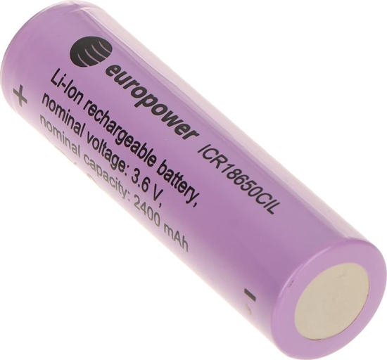 Picture of Europower AKUMULATOR LI-ION BAT-ICR18650CIL/EP 3.6V EUROPOWER