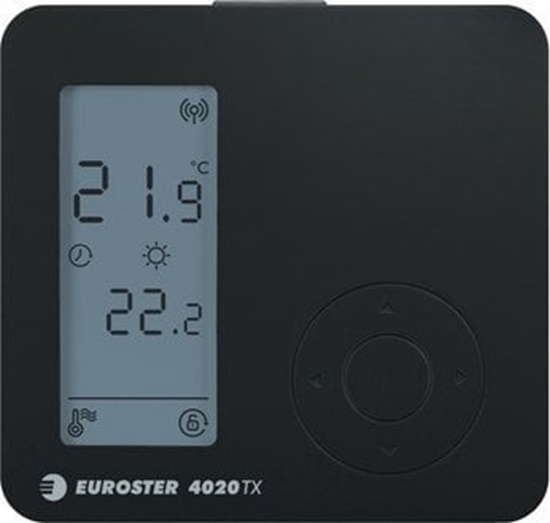 Picture of Euroster Bezprzewodowy reg. E4020 TXRXB, kolor czarny