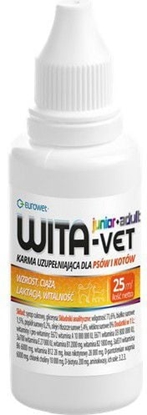 Изображение EUROWET WITA-VET 25ml KROPLE (WZROST,CIA)