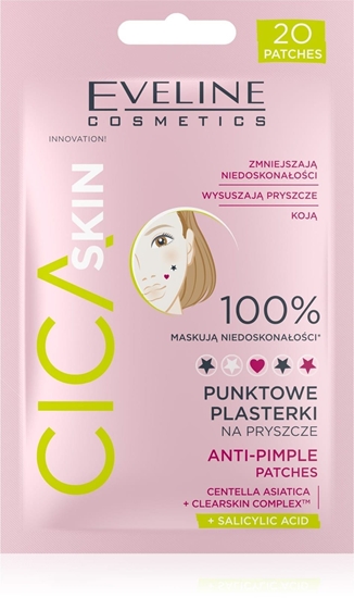 Picture of EVELINE CICA SKIN Punktowe plasterki na pryszcze 20 szt.