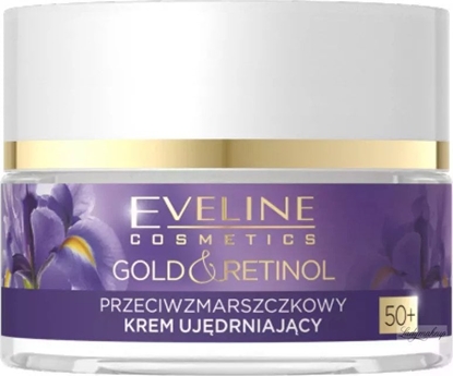 Picture of Eveline Gold & Retinol 50+ Przeciwzmarszczkowy Krem ujdrniajcy na dzie i noc 50ml