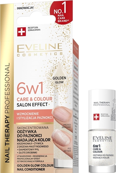Picture of EVELINE KOLOROWKA EVELINE KOL Odyw d/pazn CARE&COLOUR 6w1 Golden G
