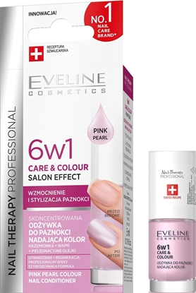 Picture of EVELINE KOLOROWKA EVELINE KOL Odyw d/pazn NAIL TH. 6w1 Pink Pearl