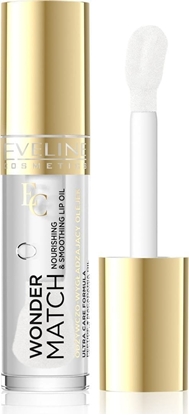 Attēls no EVELINE KOLOROWKA EVELINE Wonder Match Odywczo Wygadzajcy Olejek do ust nr 01-Clear 5 ml