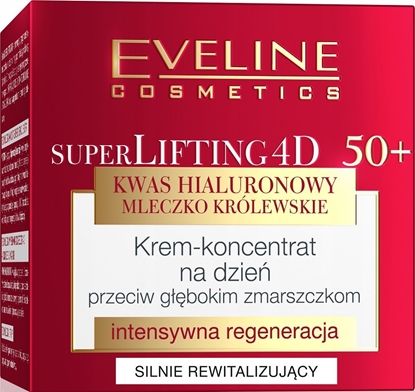Изображение Eveline Super Lifting 4D 50+ Krem-koncentrat na dzie przeciw gbokim zmarszczkom 50ml