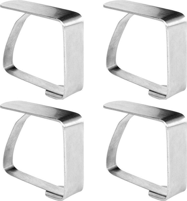 Изображение Excellent Houseware Klipsy do obrusu stalowe 4 szt.