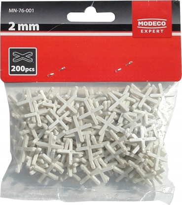 Attēls no EXPERT KRZYYKI DYSTANSOWE DO GLAZURY 1  MM 200 SZT CLIP-STRIP [EXPERT] - 1op