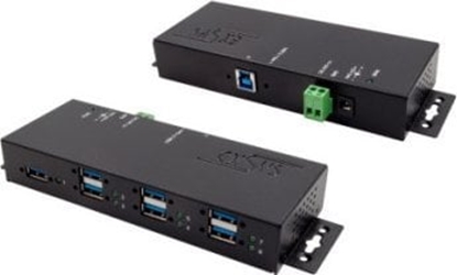 Attēls no Exsys EXSYS EX-1189HMVS-3 7-portowy koncentrator USB 3.2 Gen1