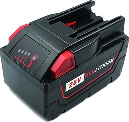 Изображение Extra Digital Akumuliatorius rankiams MILWAUKEE M28, 28V,  4.0Ah, Li-ion