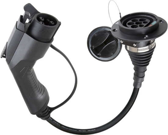 Picture of ExtraLink EXTRALINK ADAPTOR EU TO US, BS-EVSC004 TO BS-EVP001-L32A - ADAPTER DO ADOWARKI SAMOCHODOWEJ