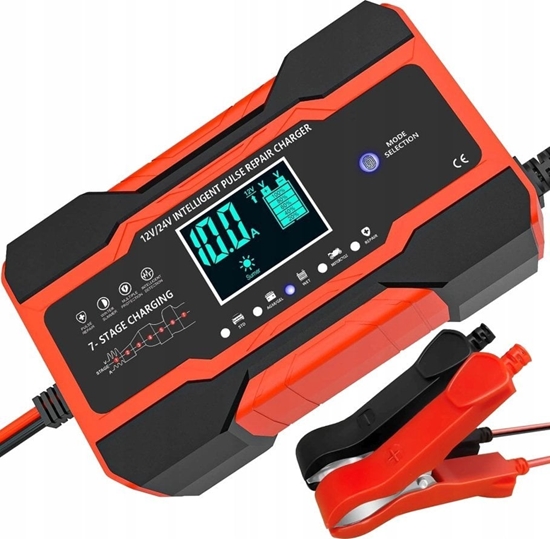 Picture of ExtraLink EXTRALINK AUTOMATYCZNY PROSTOWNIK DO AKUMULATORA 12/24V 10A