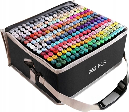 Attēls no ExtraLink Zestaw markerów alkoholowych 262 sztuki