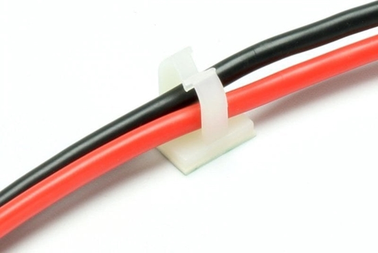 Picture of EXTRON Modellbau X7060-9 Clip kabelholder mini (Ø) 9 mm 10 stk