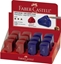 Изображение Faber-Castell FABER-CASTELL Klappspitzdose Sleeve Mini rot/blau